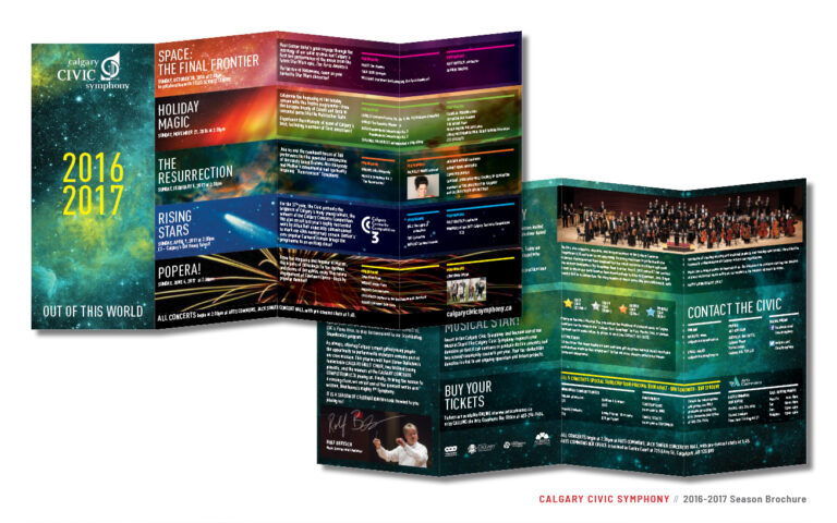 Calgary Civic Symphony: Season Brochure